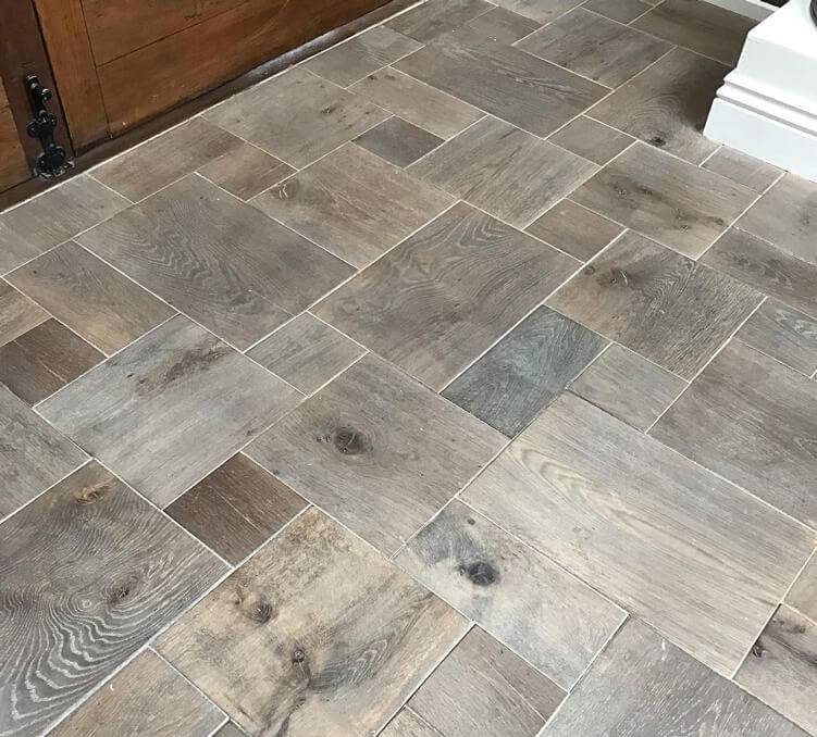 flagstone pattern grey oil