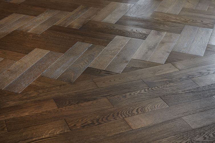 2155 Killara, Brushed Double Herringbone, Black (39)