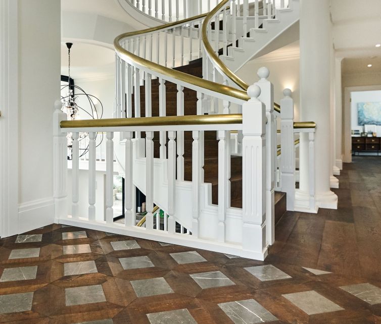 Vaucluse, Monticello, Oak and tile